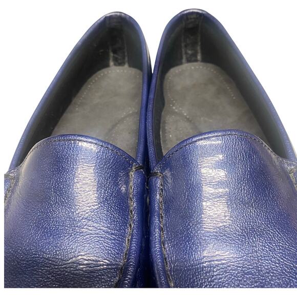 SAS "Simplify" Women's Tripad Leather Loafer, Sapphire Blue, Size 8.5, Pre-Owned - Picture 5 of 8